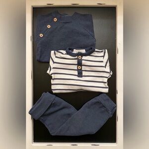 RZ Baby by Rachel Zoe Thermal 3 piece Matching Set, Size 18 Months